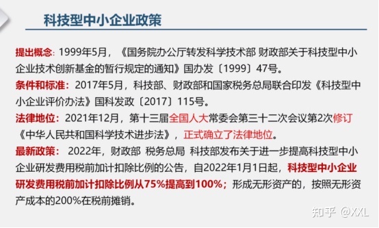 科技型中小企业有什么优惠政策90%